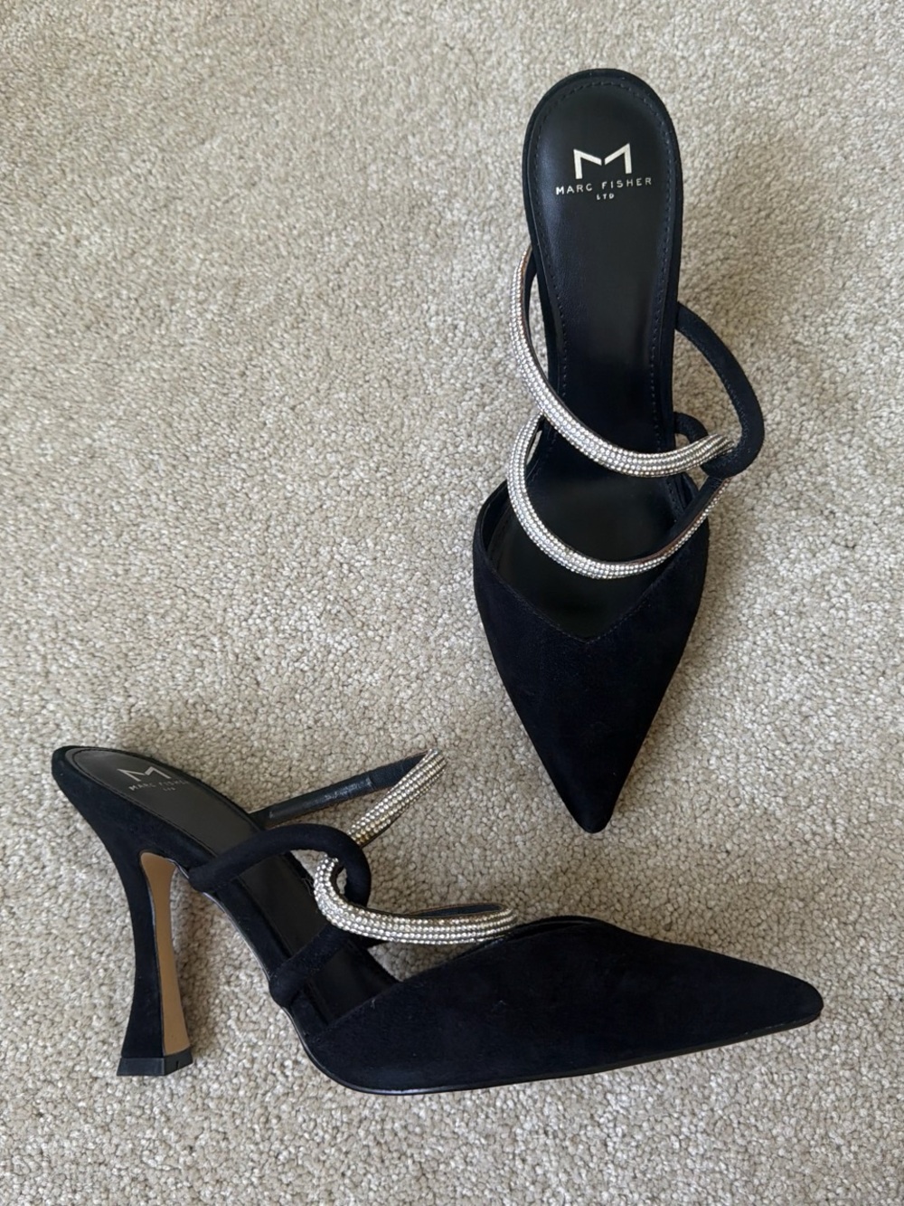 Marc Fisher Rhinestone Heels